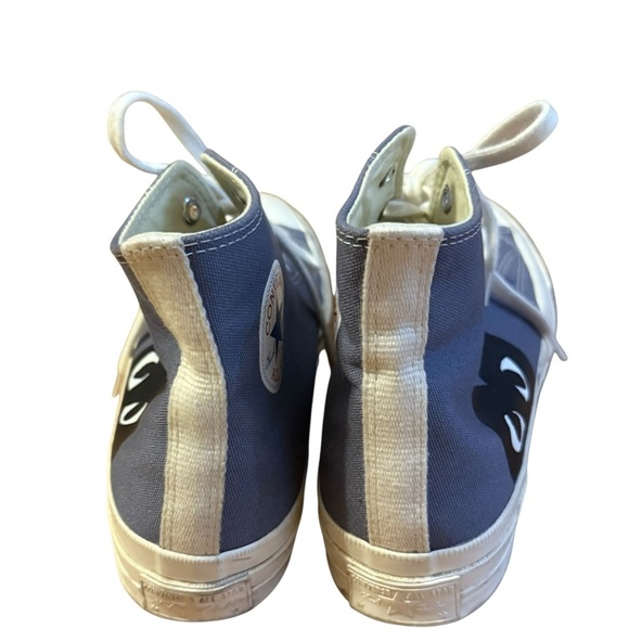 COMME DES GARÇONS PLAY x CONVERSE Black Heart All Star '70 High Size Men’s 9 - Picture 4 of 7